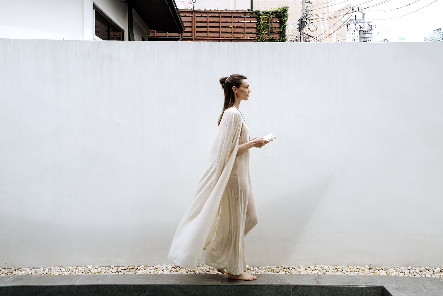 Flowing kimono Veil