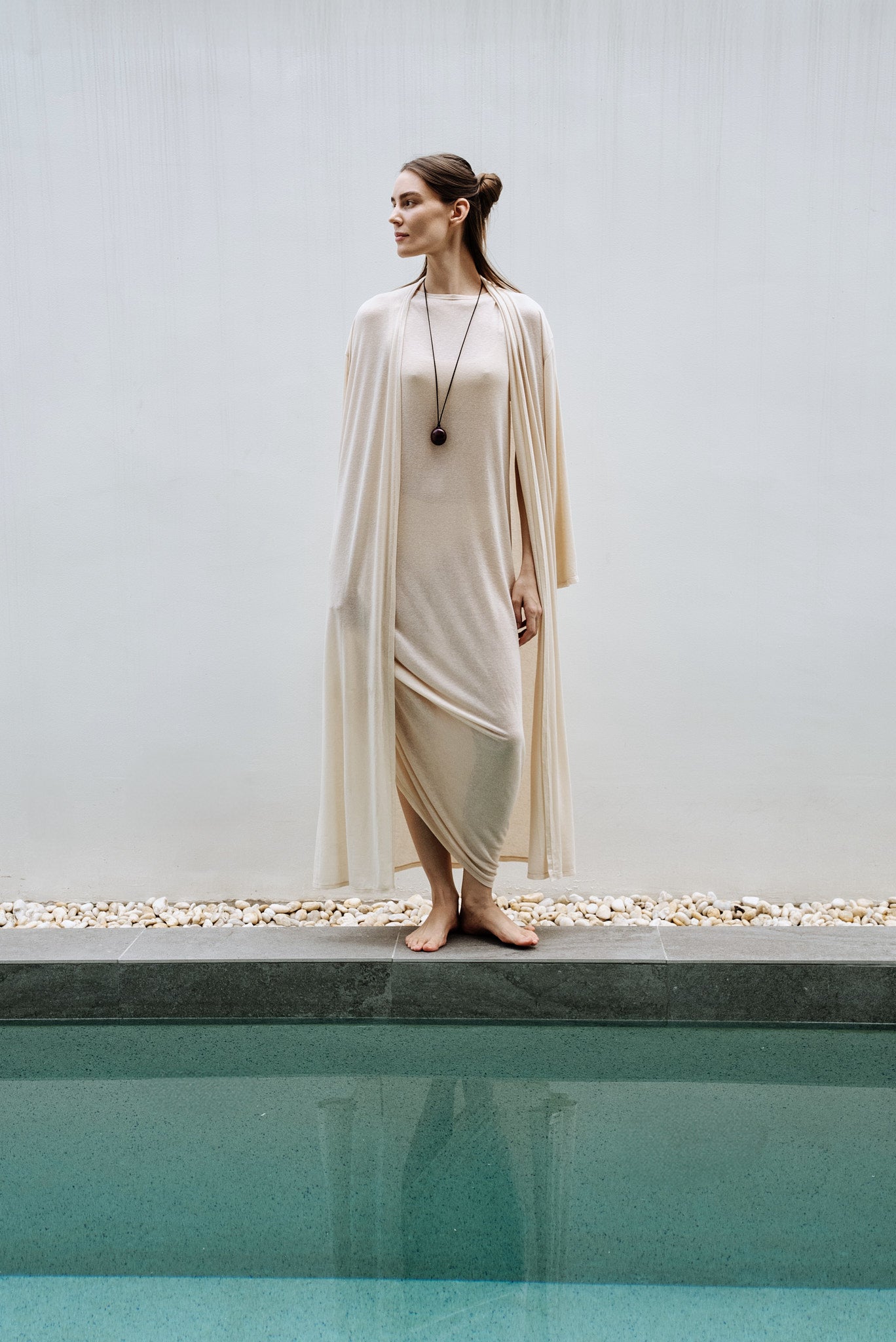 Flowing kimono Veil