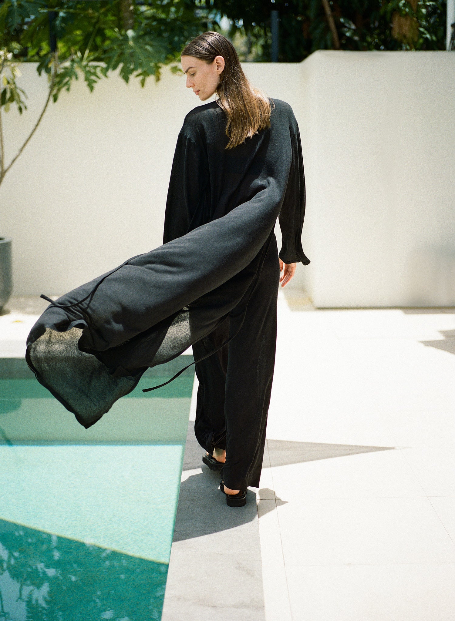 Flowing kimono Veil