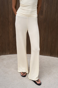 Low-rise Flared Trousers