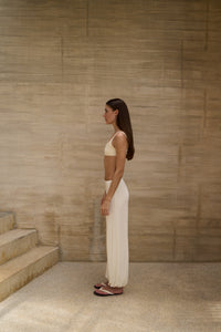 Aladdin Trousers Ivory - side view