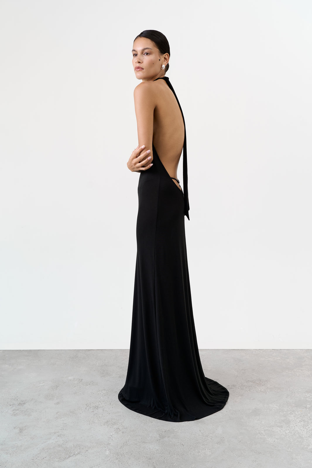 Long Halter Dress